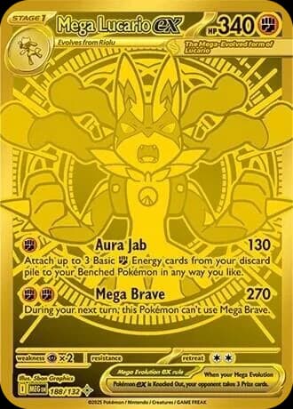 Mega Lucario ex - 188/132