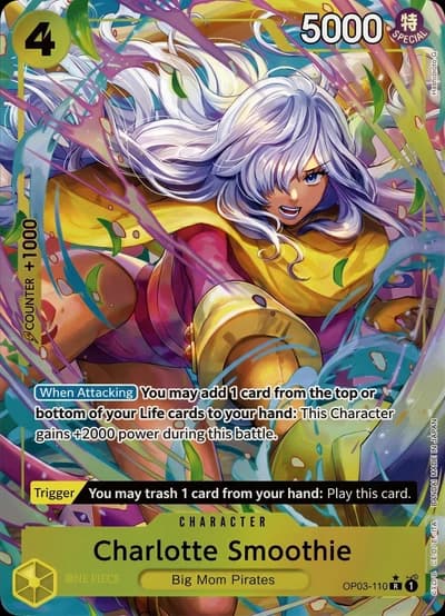Charlotte Smoothie (Alternate Art) - One Piece Card Game Premium Booster -The Best- (PRB-01)