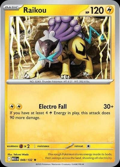 Raikou - Mega Evolution