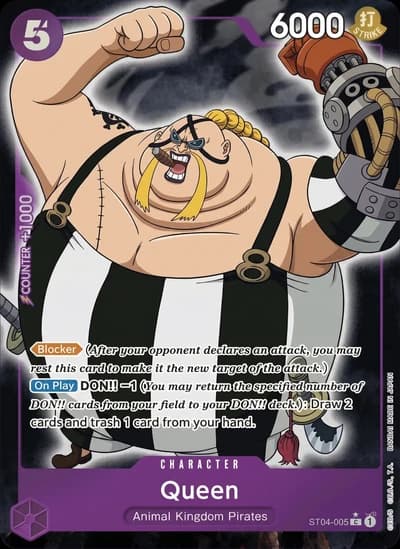 Queen (Full Art) - One Piece Card Game Premium Booster -The Best- (PRB-01)