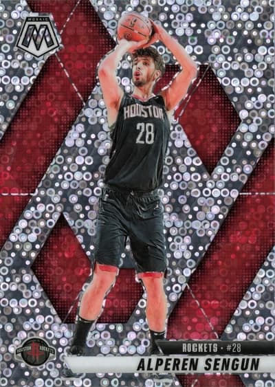 Alperen Sengun - 2024-25 Panini Mosaic - Houston Rockets Fast Break Disco #64