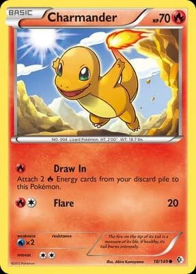 Charmander (BW Boundaries Crossed)