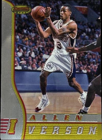 Allen Iverson 1996-97 Bowman's Best Rookie #R1