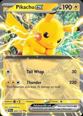 Pikachu ex (SV - Prismatic Evolutions)