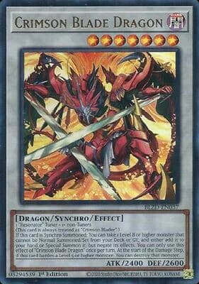 Crimson Blade Dragon (Ultra Rare)