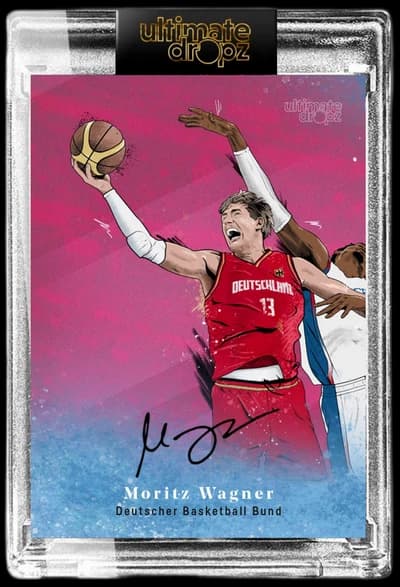 Moritz Wagner - Hoops Excellence - On-Card Signature - DBB - #3/3
