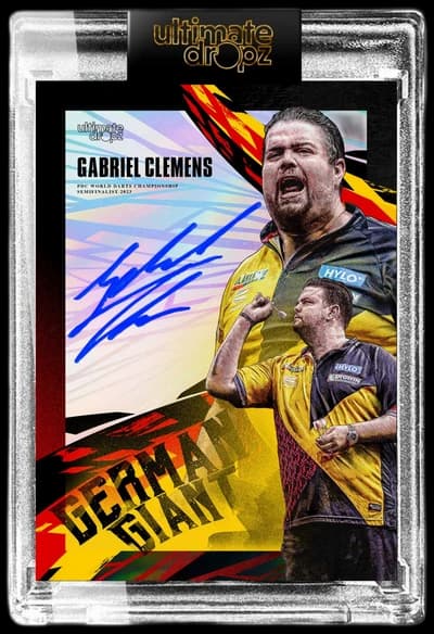 Gabriel Clemens - 50 Finish Club - On-Card Signature - #/50