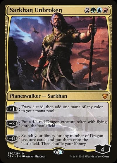 Sarkhan Unbroken (Dragons of Tarkir Mythic)
