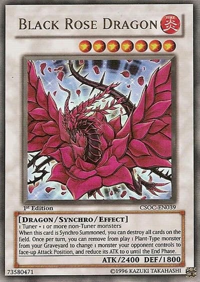 Black Rose Dragon (Crossroads of Chaos Ultra Rare)