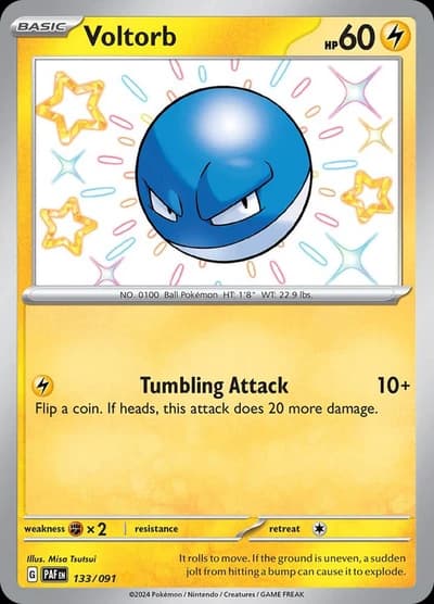 Voltorb - Pokemon SV_ Paldean Fates