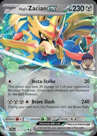 Hop's Zacian ex