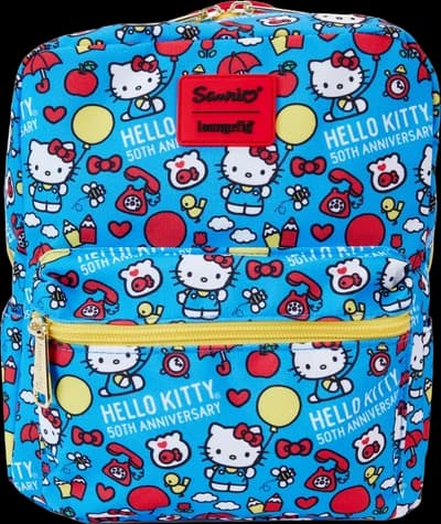 Hello Kitty x Loungefly 50th Anniversary Classic Mini Backpack