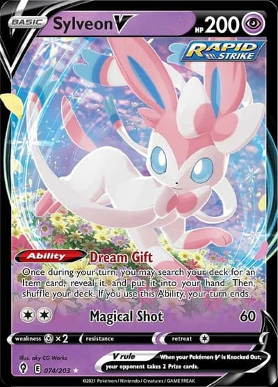 Sylveon V - Evolving Skies