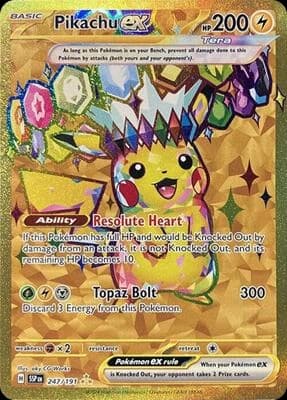 Pikachu ex Hyper Rare (Surging Sparks)