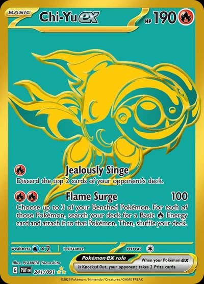 Chi-Yu ex - Pokemon SV_ Paldean Fates