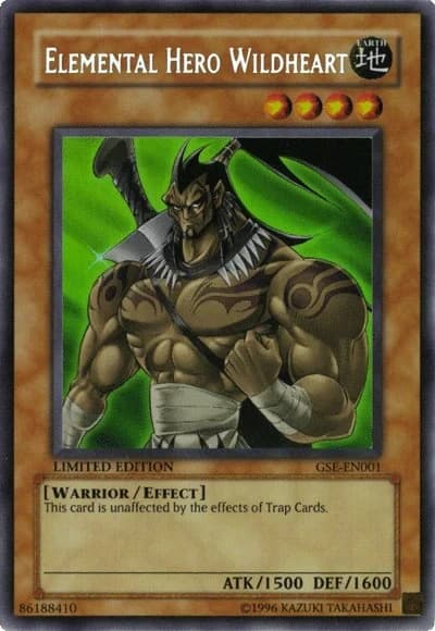 Elemental HERO Wildheart (Secret Rare) - GSE-EN001