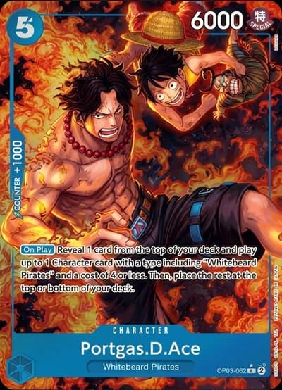 Portgas.D.Ace (TR) - OP08-052 Treasure Rare - Royal Blood