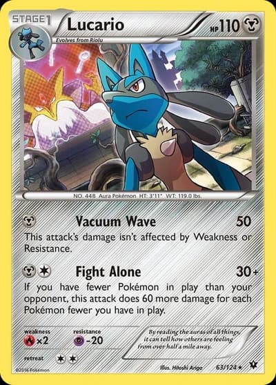Lucario (63) - XY - Fates Collide (FCO)