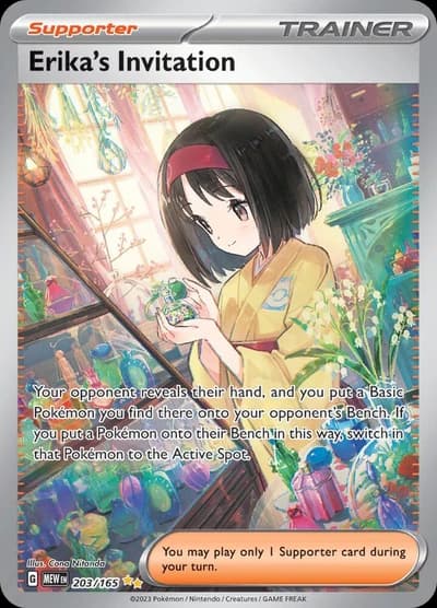 Erika's Invitation - Scarlet & Violet 151 203/165