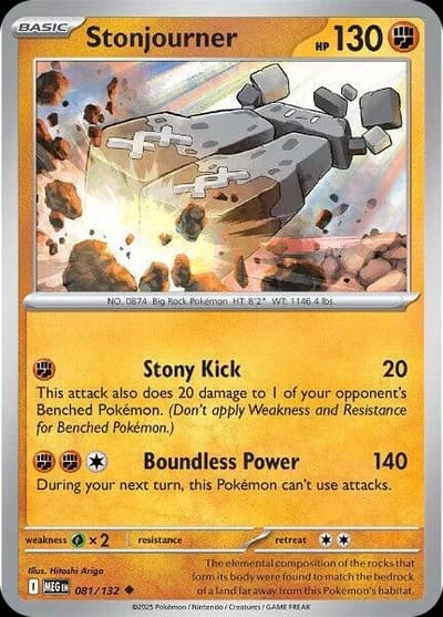 Stonjourner - Mega Evolution
