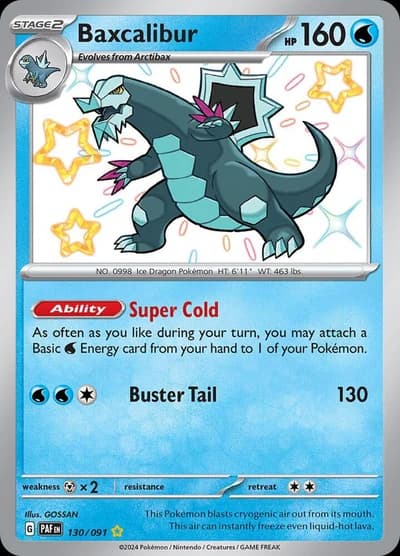 Baxcalibur - Pokemon SV_Paldean Fates