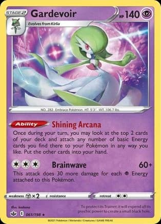 Gardevoir (Holo) - Chilling Reign 061/198