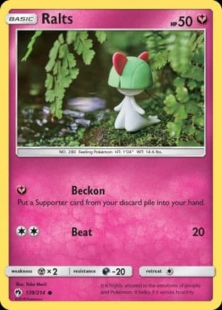 Ralts - Lost Thunder 139/214