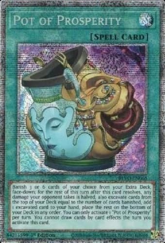 Pot of Prosperity (Blazing Vortex BLVO-EN066 Starlight Rare)