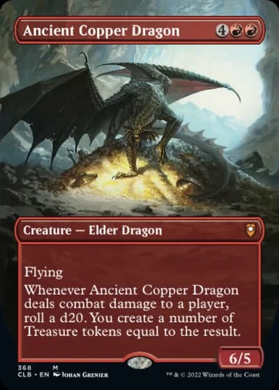 Ancient Copper Dragon (Commander Legends: Battle for Baldur's Gate Borderless)