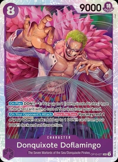 Donquixote Doflamingo - OP10-071 Super Rare - Royal Blood