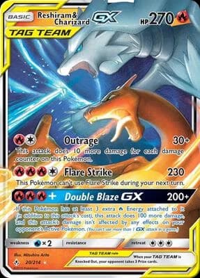Reshiram & Charizard GX (SM Unbroken Bonds)