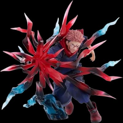 SEGA Luminasta Jujutsu Kaisen Yuji Itadori Black Flash Figure