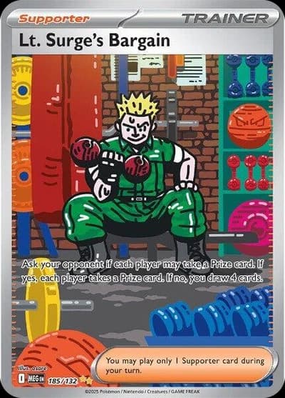 Lt. Surge's Bargain - 185/132