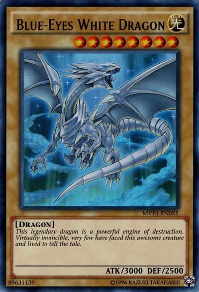 Blue-Eyes White Dragon (The Dark Side of Dimensions Movie Pack Ultra Rare)