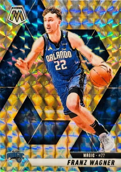 Franz Wagner - 2024-25 Panini Mosaic - Orlando Magic Silver Mosaic Prizm #37