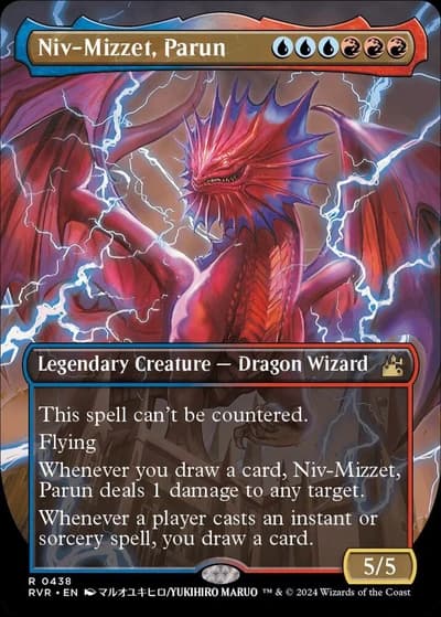 Niv-Mizzet, Parun (Ravnica Remastered Anime Borderless)