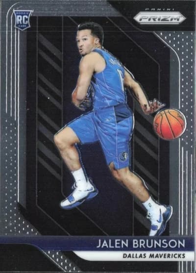 Jalen Brunson 2018-19 Panini Prizm #250 Rookie Card - Dallas Mavericks