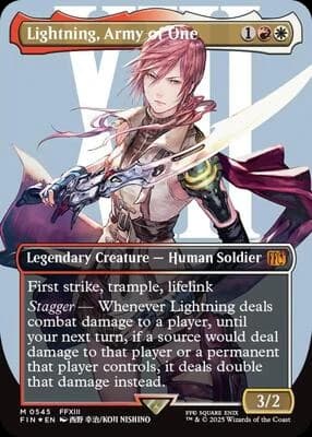 Lightning, Army of One (Borderless Surge Foil)