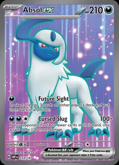 Absol ex - Obsidian Flames 214/197