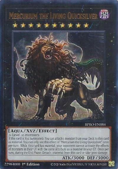 Mercurium the Living Quicksilver (BPRO-EN084) - Ultra Rare