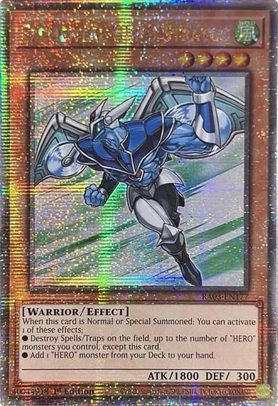 Elemental HERO Stratos (Quarter Century Secret Rare) - RA03-EN177