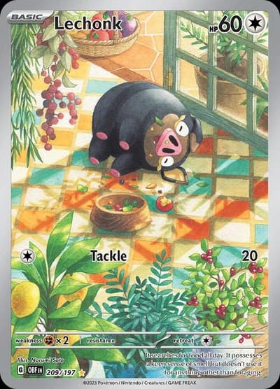 Lechonk - Obsidian Flames 209/197