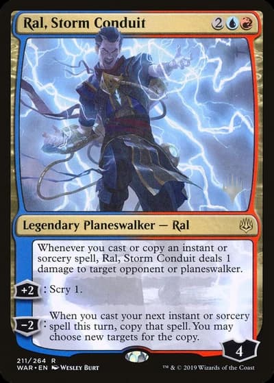 Ral, Storm Conduit (Promo Pack: Throne of Eldraine Rare)