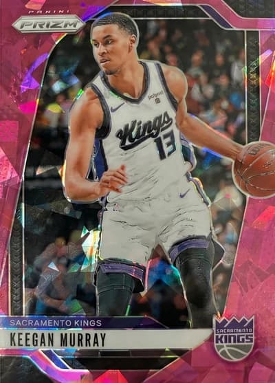 Keegan Murray - 2024-25 Panini Prizm - Sacramento Kings Pink Ice #7