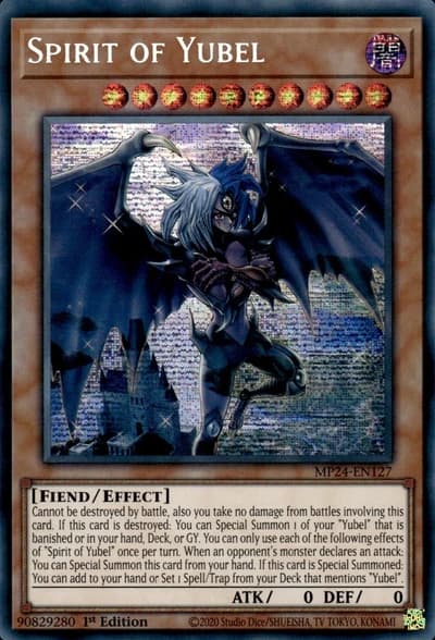 Spirit of Yubel (25th Anniversary Tin Dueling Mirrors MP24-EN127 Prismatic Secret Rare)
