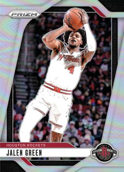 Jalen Green - 2024-25 Panini Prizm - Houston Rockets Silver Prizm #102