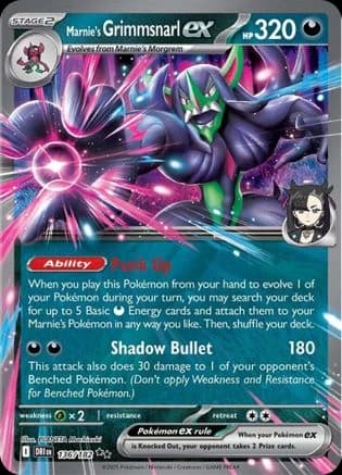 Marnie's Grimmsnarl ex