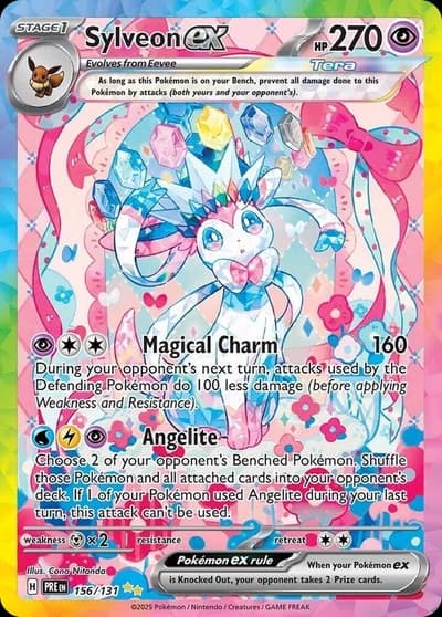 Sylveon ex (SIR) - Prismatic Evolutions