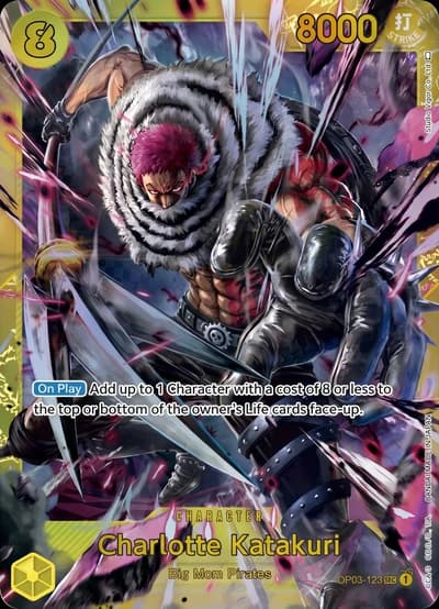 Charlotte Katakuri (123) - One Piece Card Game Pillars of Strength (OP03)
