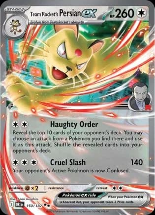 Team Rocket's Persian ex